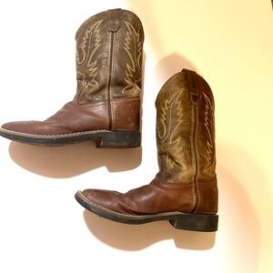 CODY JAMES BOYS' STITCHED WESTERN BOOTS - SQUARE TOE